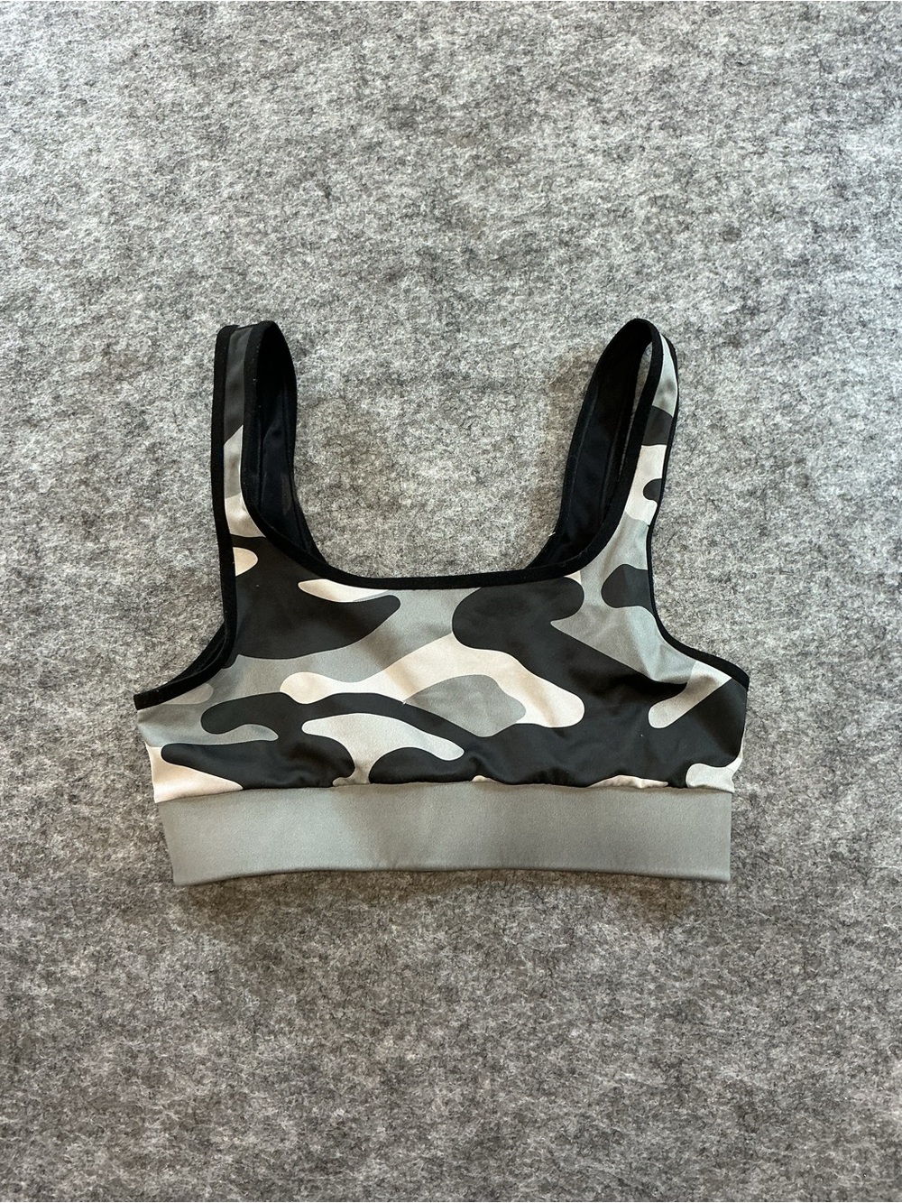 Cor By Ultracor Grey Camo Sports Bra A17
